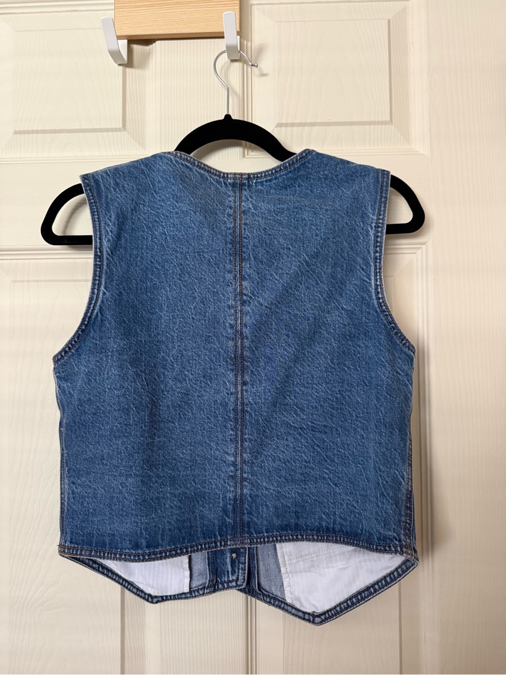 Abercrombie and Fitch Denim Vest - Picture 2 of 2
